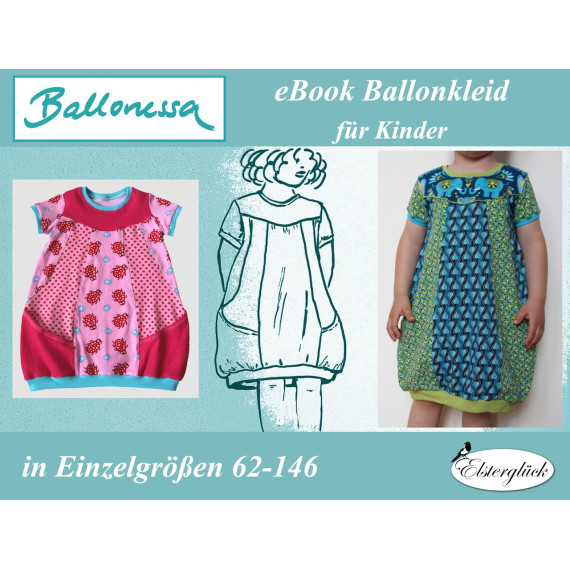 Ebook - Ballonkleid  "Ballonessa" Gr. 62-146